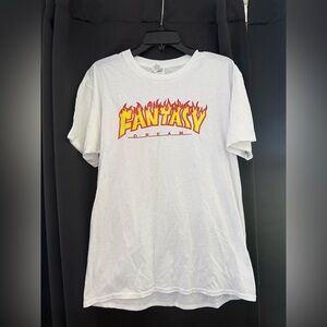 White Graphic Fantasy Dream Tee